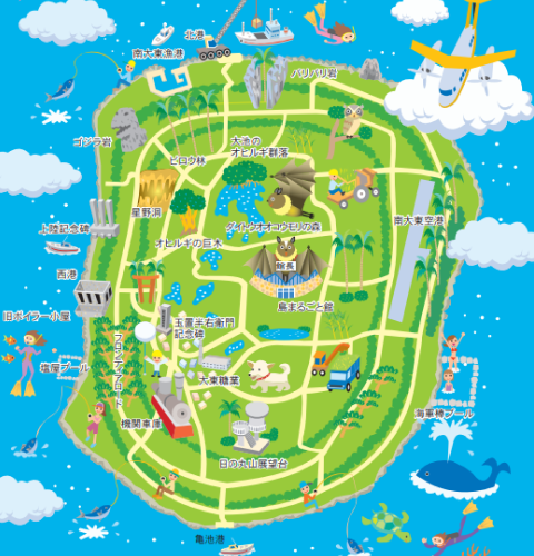 村の紹介 イラスト