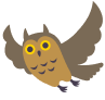 フクロウのイラスト