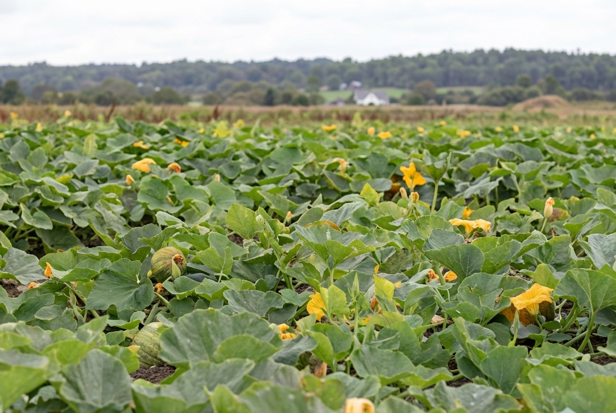 かぼちゃ畑画像