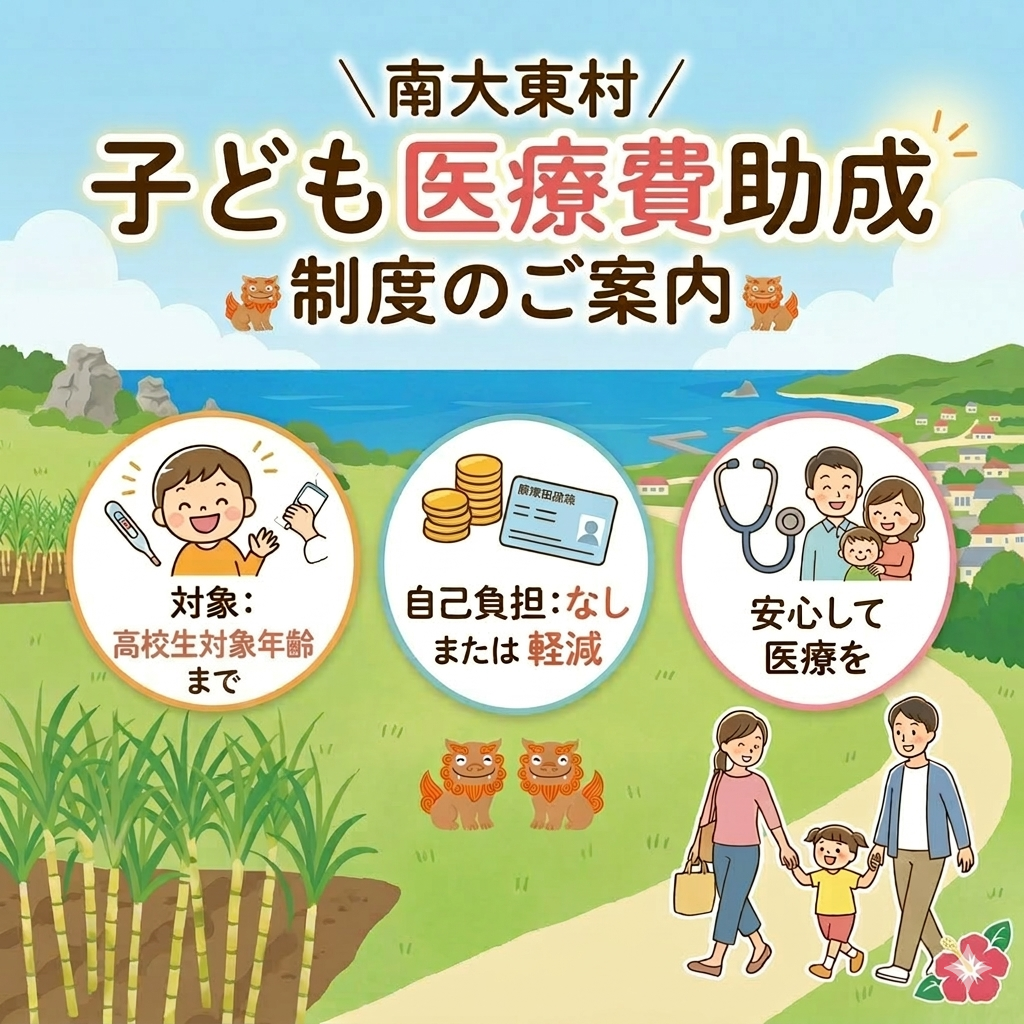 こども医療費助成イラスト